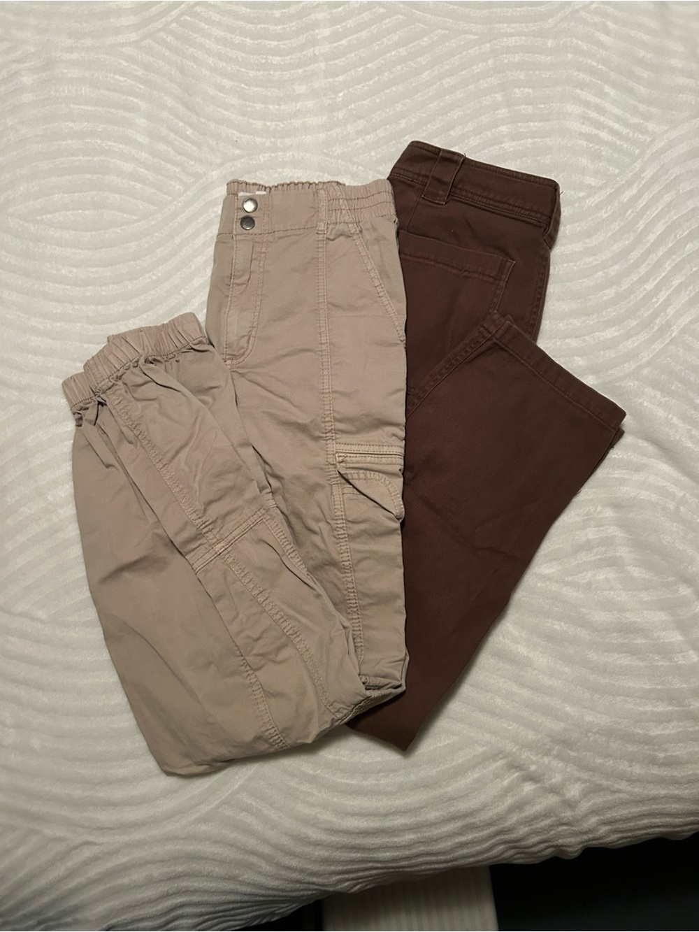 Cargo & Brown Pants Bundle